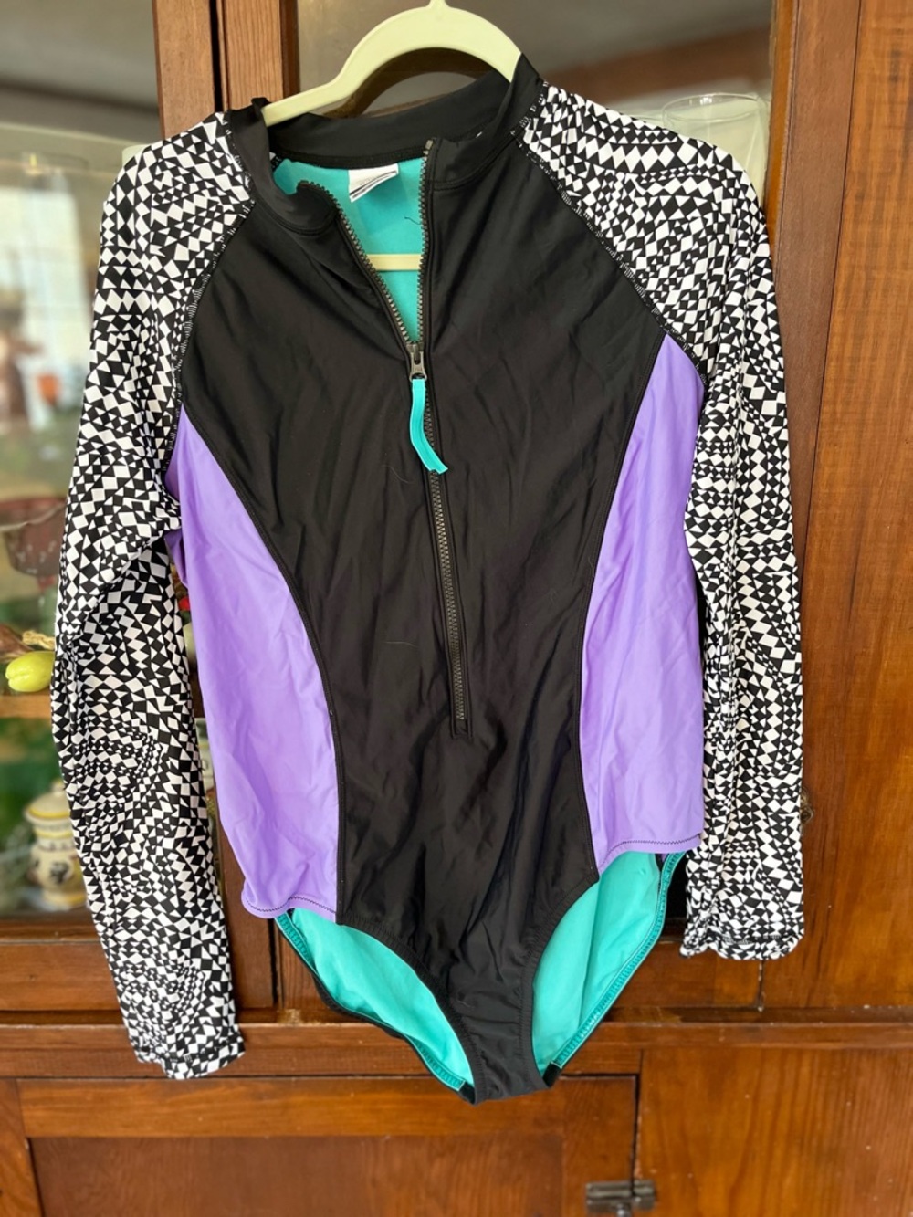 Speedo long sleeve bathingsuit